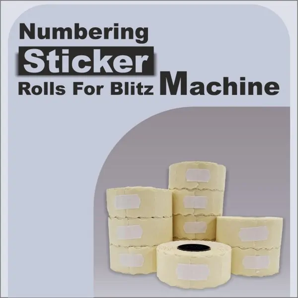 Numbering Sticker Rolls — view 3