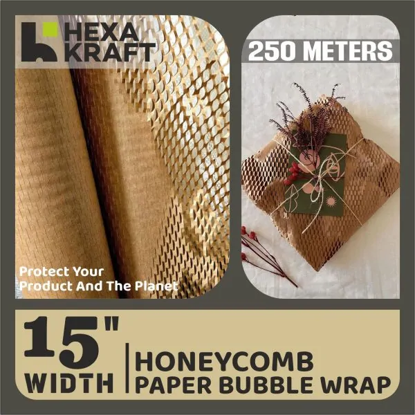 Honeycomb Paper Bubble Wrap — view 2