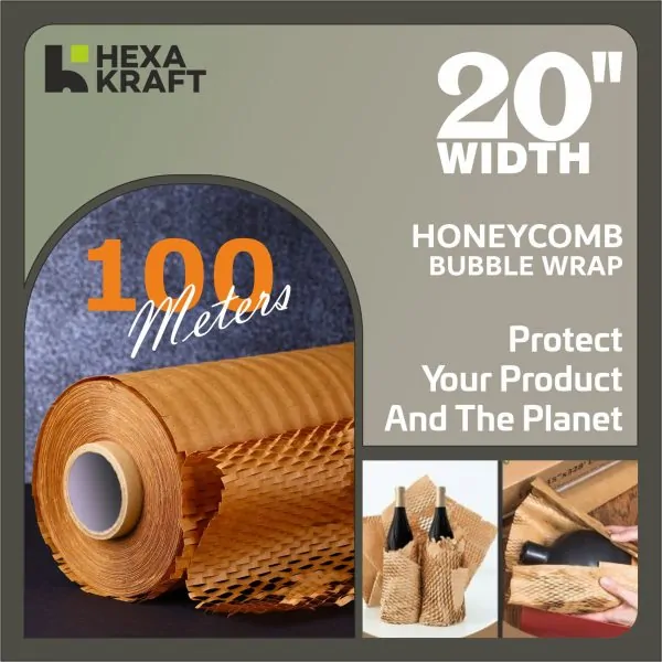 Honeycomb Paper Bubble Wrap — view 7