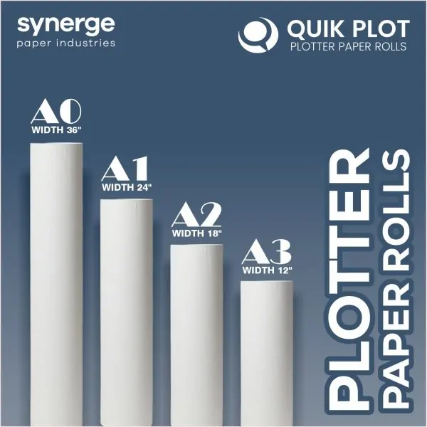Maplitho Plotter Paper Rolls 90 GSM — view 2